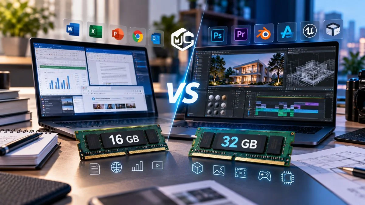 16 GB o 32 GB de RAM: cuál necesita realmente tu laptop