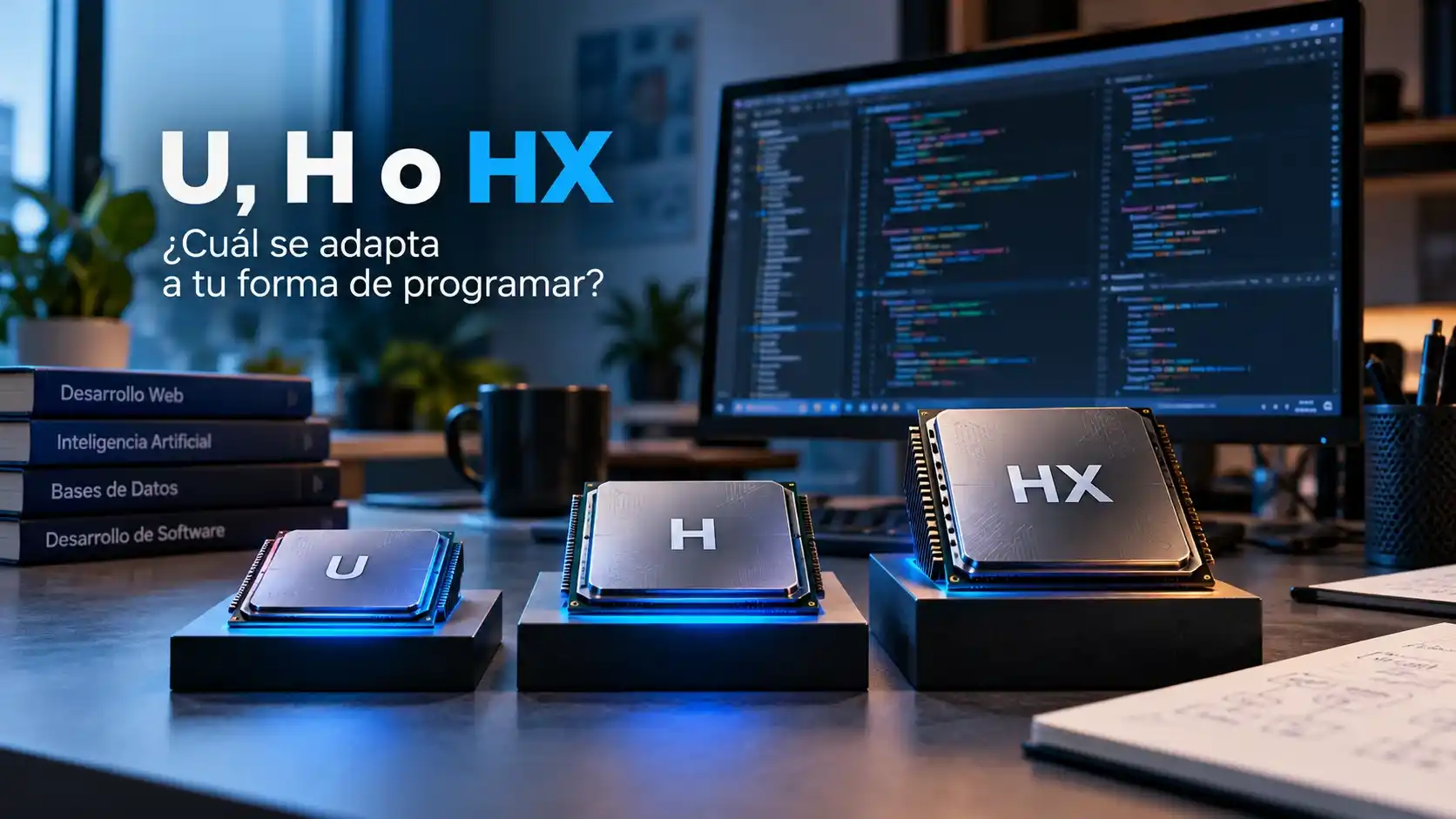 ¿Qué procesador elegir para programar: U, H o HX?