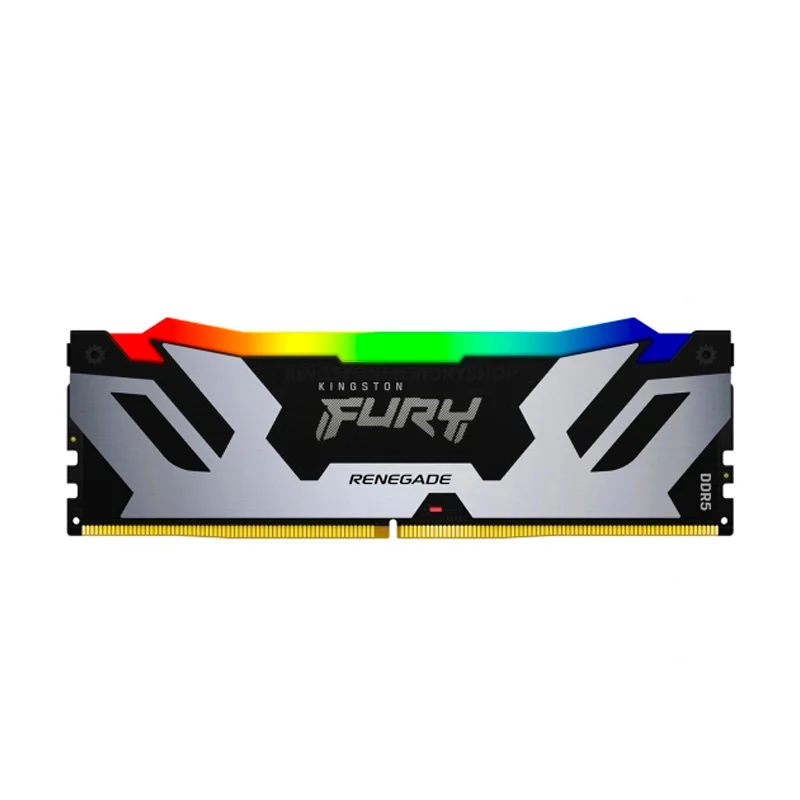 Memoria  Ram Kingston Fury Renegade, 16GB, DDR5 6400 MHz, PC5-51200, CL32, 1.4V, RGB.