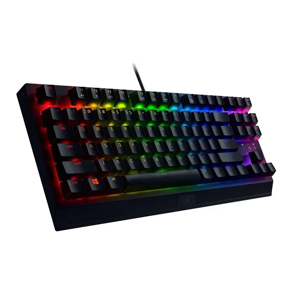 TECLADO RAZER BLACKWIDOW V3 TKL MECHANICAL SWITCH YELLOW US CHROMA BLACK (RZ03-03491800-R3M1)