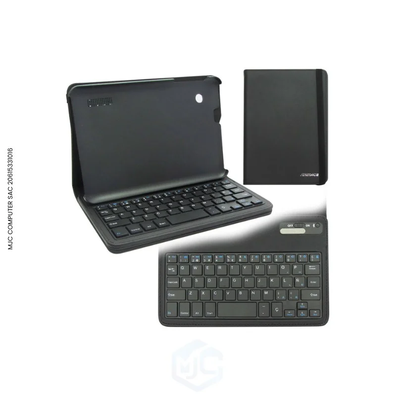 Estuche Advance con teclado Bluetooth negro