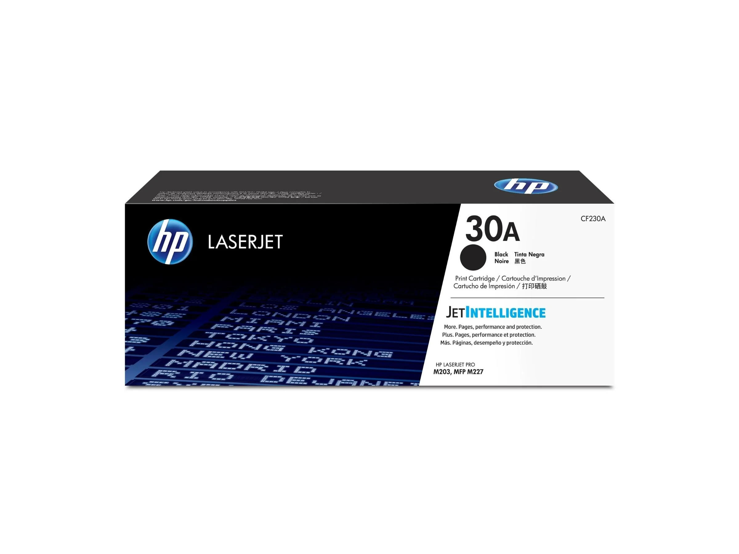 TONER HP 30A NEGRO (CF230A) LASERJET M203/M227 1600 PAG.