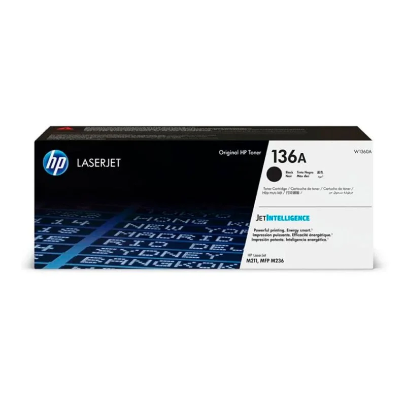 TONER HP W1360A (136A) P/ L.J M211 BLACK 1150PGS