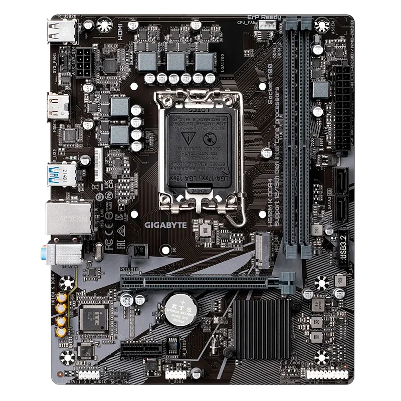 Placa Madre Gigabyte H610M K – H610 – LGA1700 – DDR4 – mATX