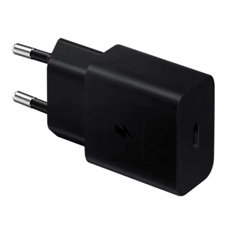 Adaptador de corriente SAMSUNG Travel hasta 25W Interfaz USB-C Color Negro