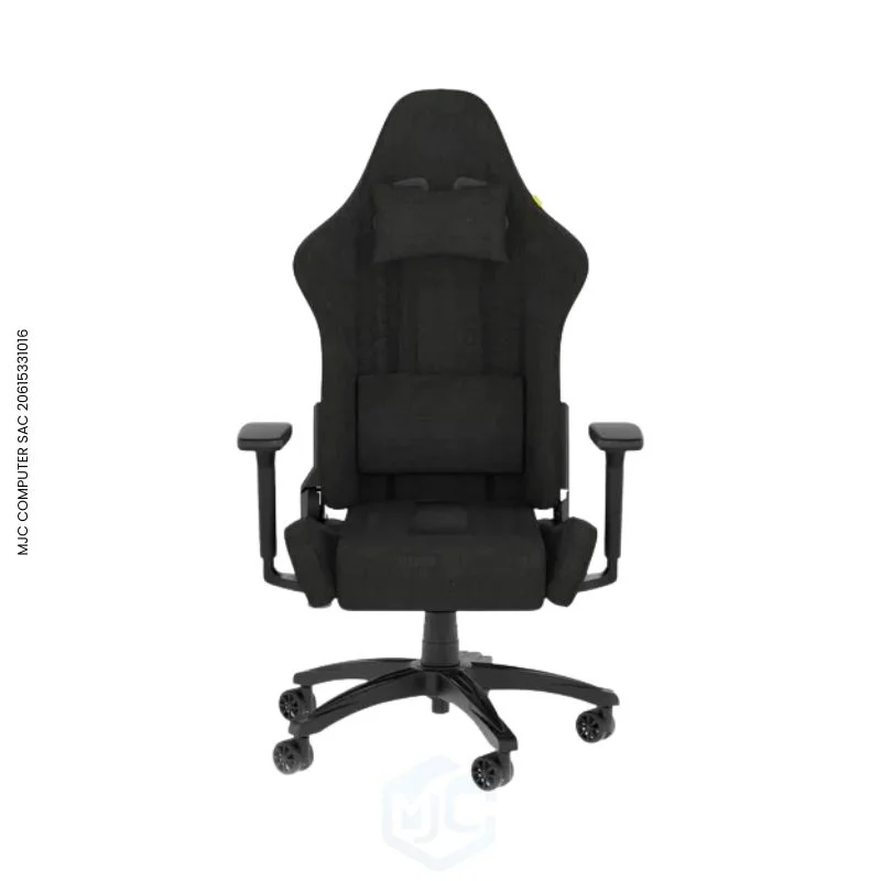 SILLA GAMER CORSAIR RELAXED TC100 - Material/Tejido - Nilón - Negro - Gris