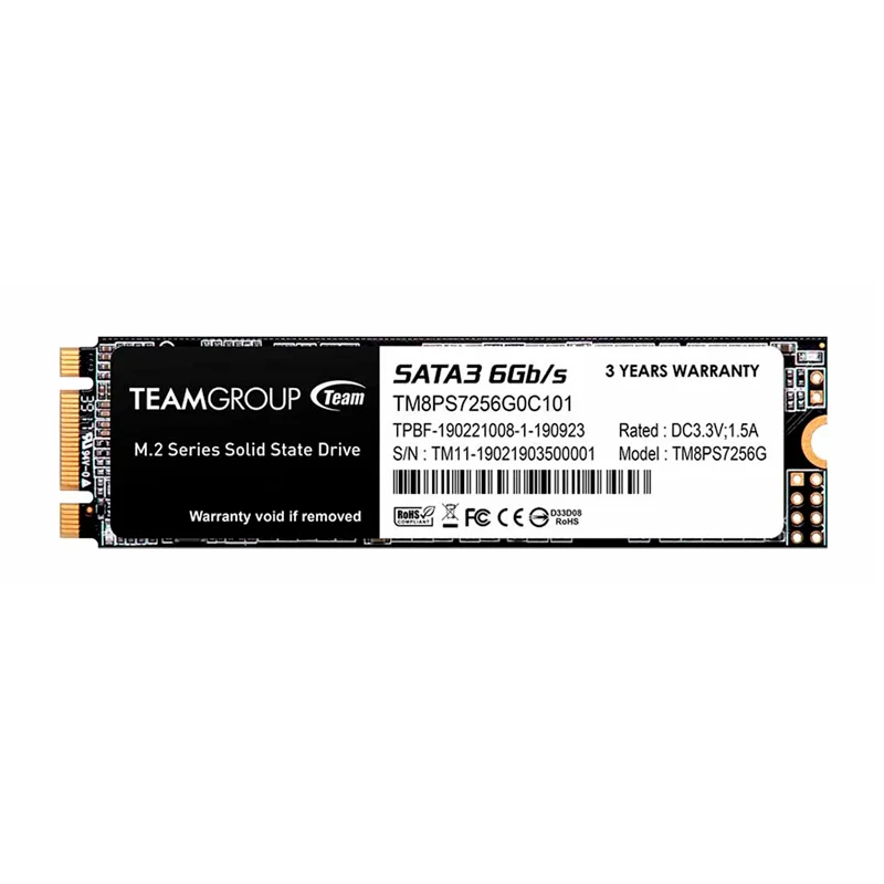 Disco Duro Estado Solido TEAMGROUP 1TB MS30 M.2 2280 SATA III 6Gb/s