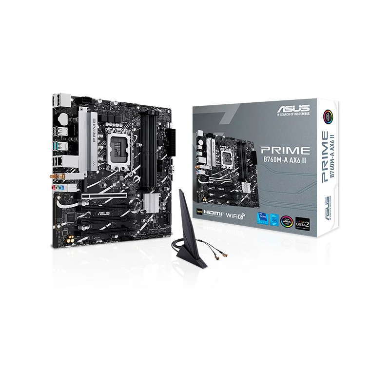 Placa madre Asus PRIME B760M-A AX6 II DR5