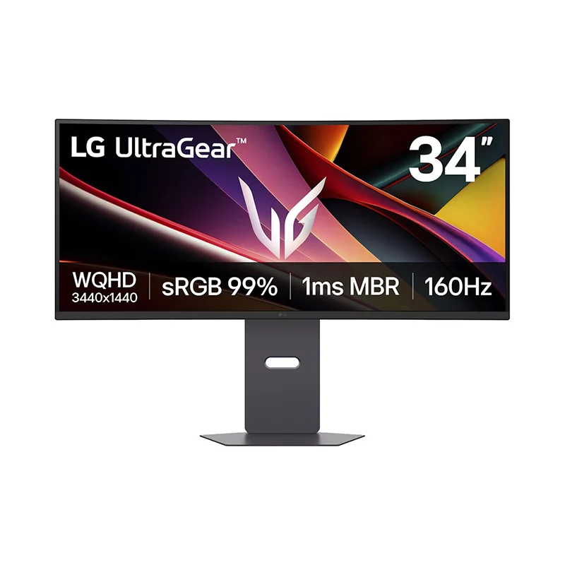 MONITOR 34 LG Gaming UltraGear 34G600A-B 2K WQHD 160HZ 1MS CURVO con parlante integrado