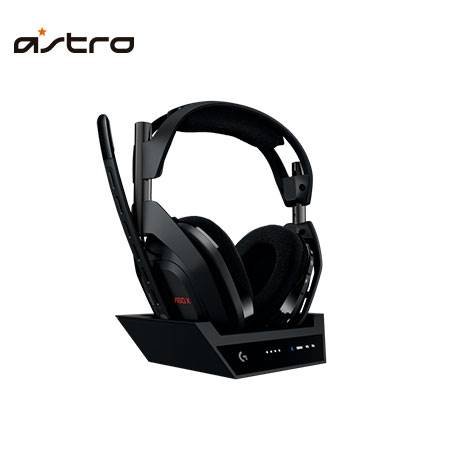 AUDIFONO CON MICROFONO LOGITECH G ASTRO A50 X LIGHTSPEED/BT/PS5/PC/XBOX + BASE BLACK (939-002126)