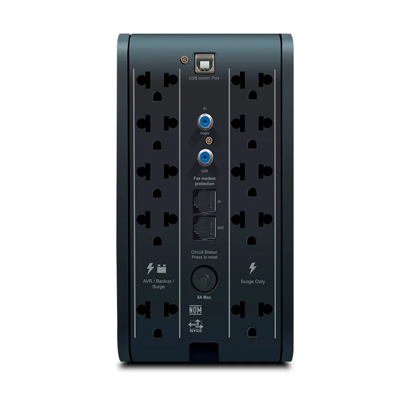 UPS Interactivo CDP (Chicago Digital Power) R-Smart 1010i, 1000VA / 500W