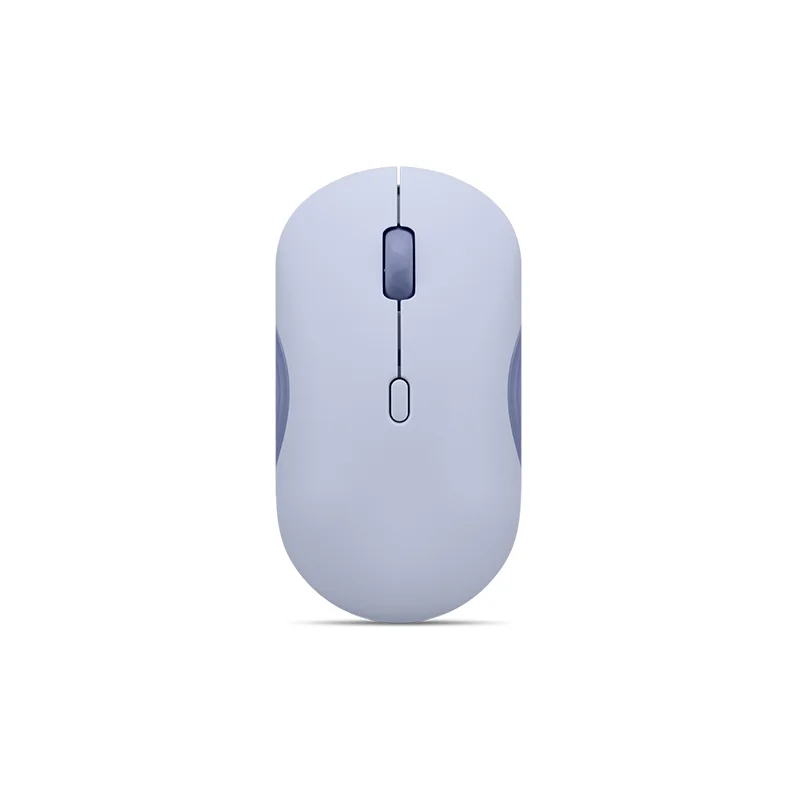 Mouse Lenovo 350 silencioso, Interfaz Bluetooth, Color Uva Meta , sin batería