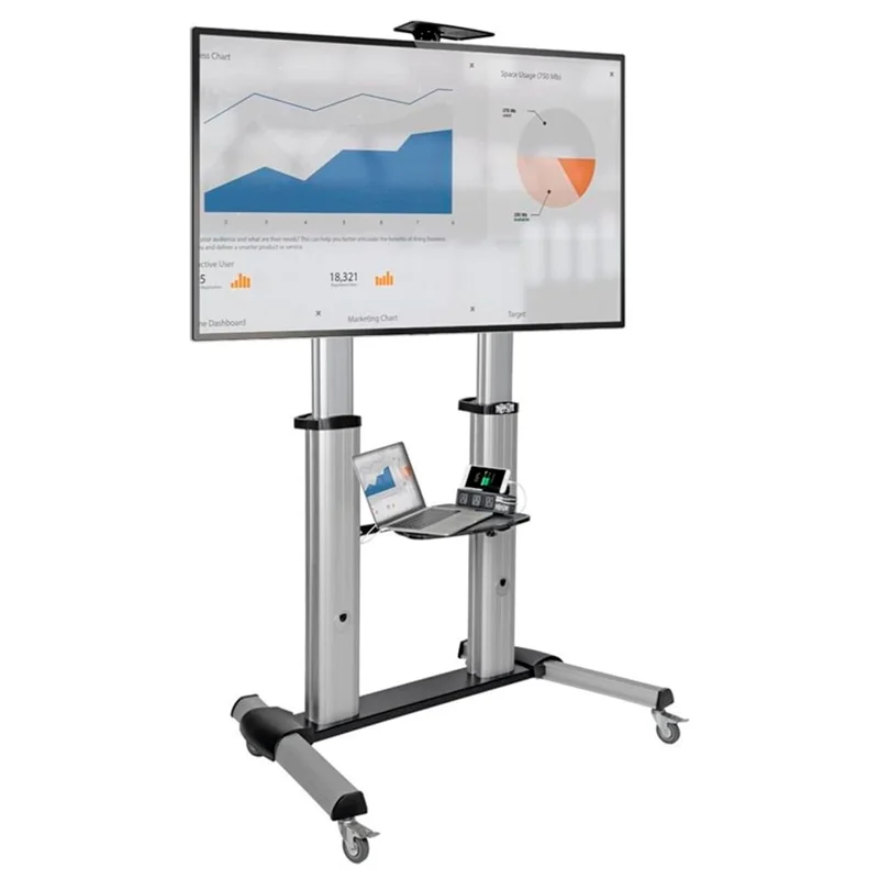 Soporte para TV con ruedas TRIPP LITE, soporta pantallas de 60" a 100", hasta 99.8KG