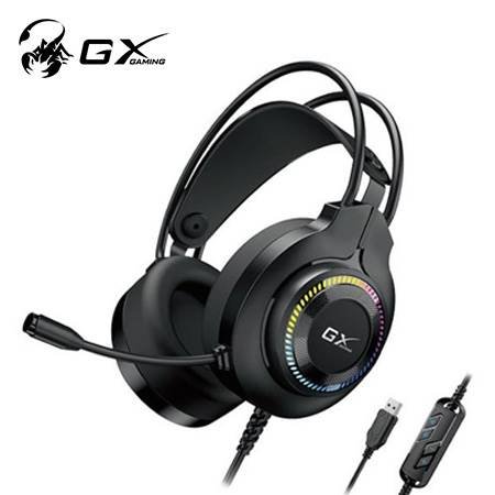 AUDIFONO CON MICROFONO GENIUS GX HS-GX580U 50MM RGB BLACK (31710028400)
