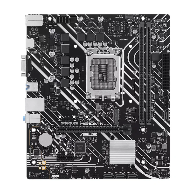 Placa madre Motherboard ASUS PRIME H610M-K, Chipset Intel H610, LGA1700, Micro ATX