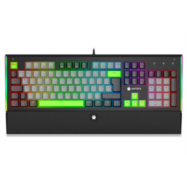 TECLADO Gamer ANTRYX MK ZIGRA EVO SW-BLUE RGB MECANICO