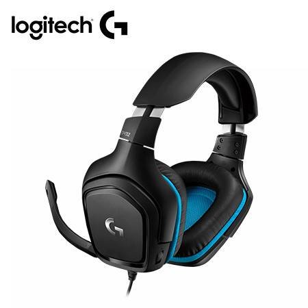 AUDIFONO CON MICROFONO LOGITECH G432 7.1 USB BLACK (981-000769)