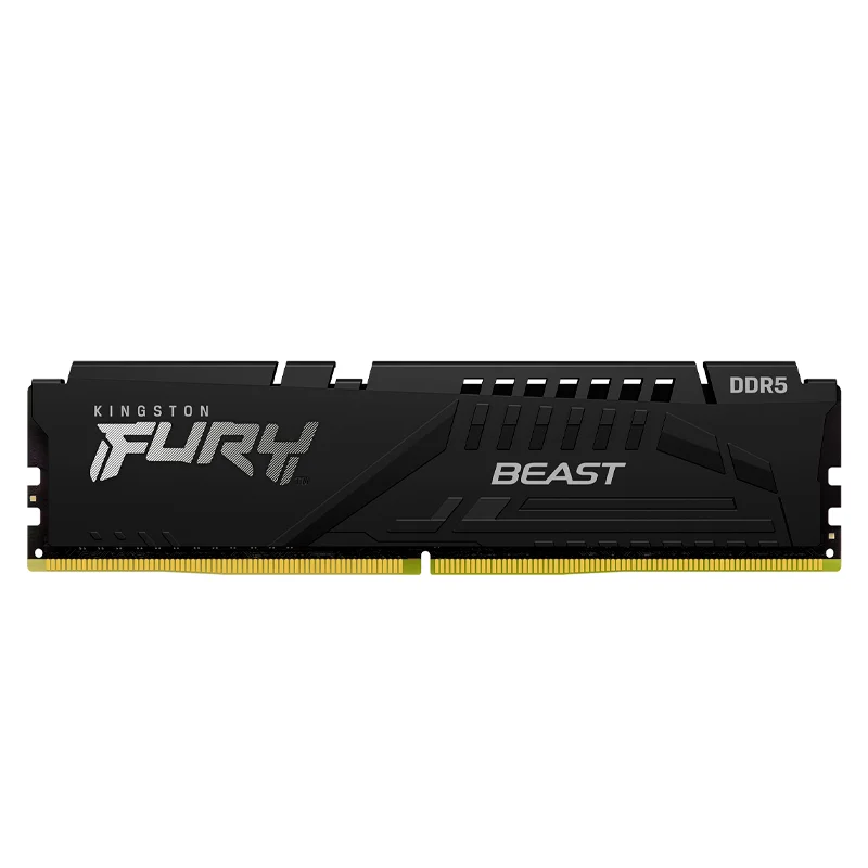 Memoria Ram Kingston Fury Beast 16GB DDR5-5600MT/s, PC5-44800, CL40, 1.25V, 288-Pin, DIMM
