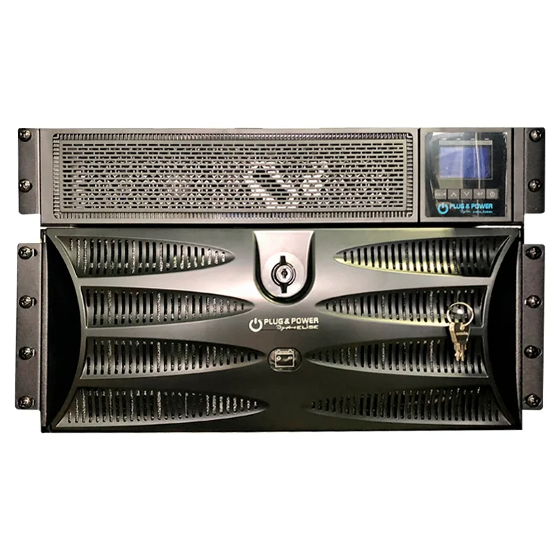 UPS On Line Rack/Tower (URT) PLUG & POWER, 6000VA / 6000W, 230V, USB, RS-232 (DB-9)