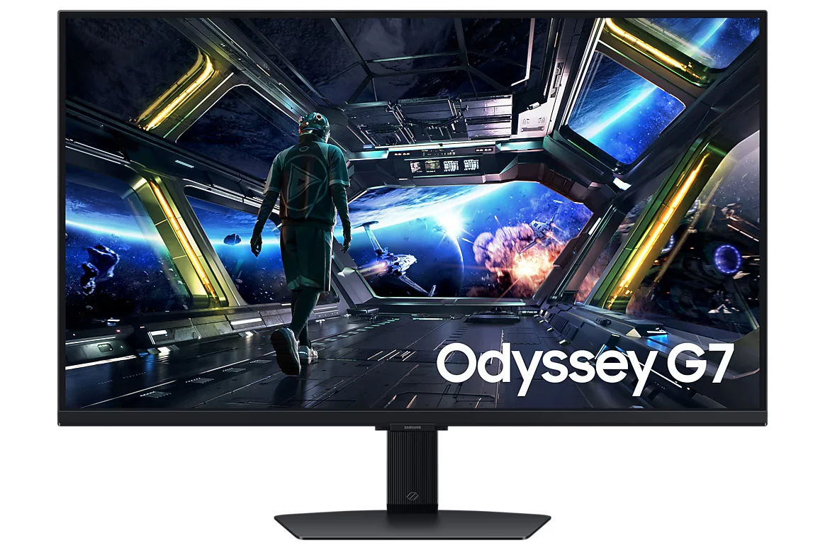 MONITOR 32 SAMSUNG Gaming Odyssey G7 DG700 4K UHD 144HZ 1MS, ARGB PIVOTE con parlante integrado
