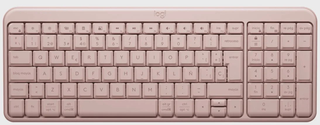TECLADO LOGITECH K250 BLUETOOTH ROSE SP (920-013447)