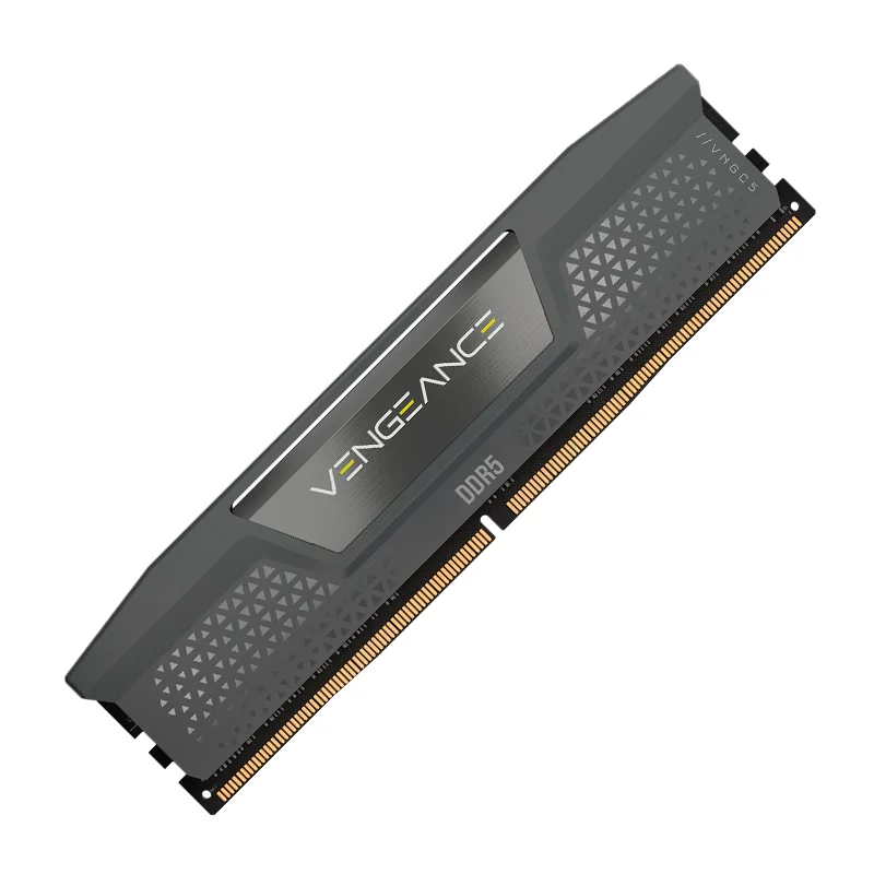 Memoria UDIMM Corsair VENGEANCE, 16GB DDR5 6000MT/s PC5-48000/CL38/1.35V/288-pin/Gris