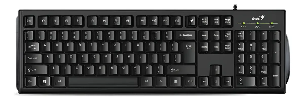 TECLADO GENIUS SMART KB-100 AI COPILOT USB SP BLACK (31300005401)