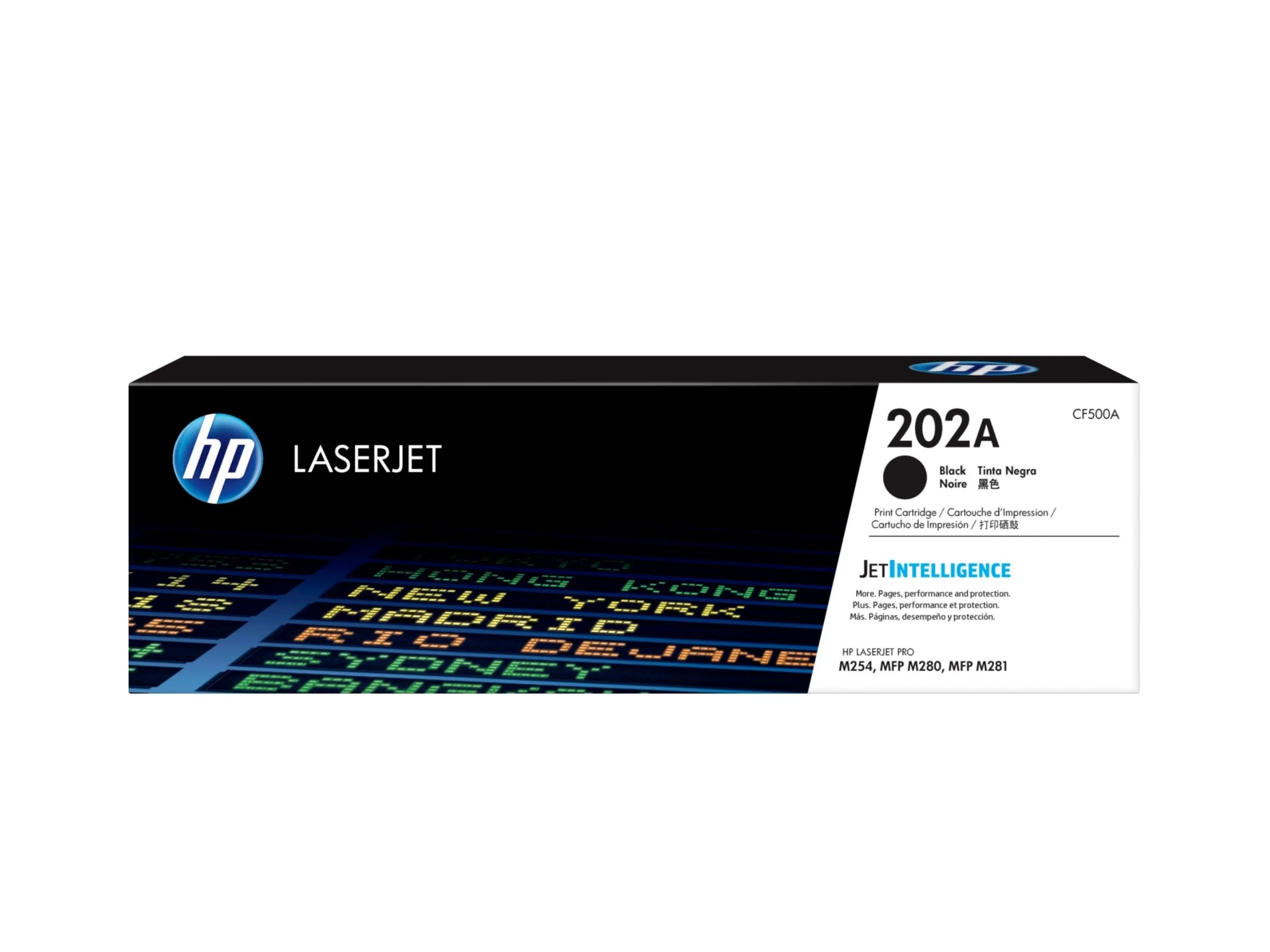 TONER HP 202A NEGRO (CF500A) LASERJET M254/M281 1400 PAG.