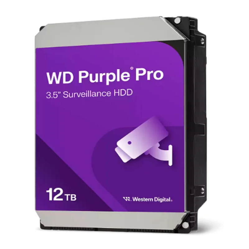 Disco duro Western Digital WD Purple Pro 12TB, SATA, 512MB Cache, 7200 rpm, 3.5"