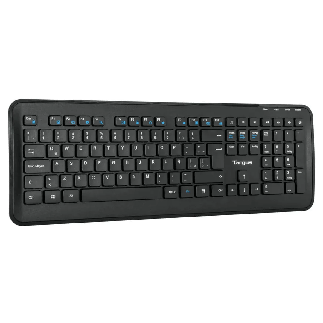TECLADO TARGUS KM610 + MOUSE WIRELESS BLACK (AKM610ESLP)