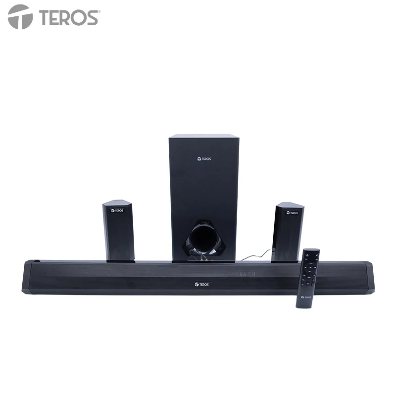 Sistema de audio 5.1 TEROS Legacy TE-LEG6053BLK, BT 5.3, 200W, USB, HDMI