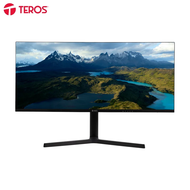 Monitor plano TEROS TE-3413S,  WQHD VA, 100Hz, 1ms, HDMI, DP, Audio out, 34"