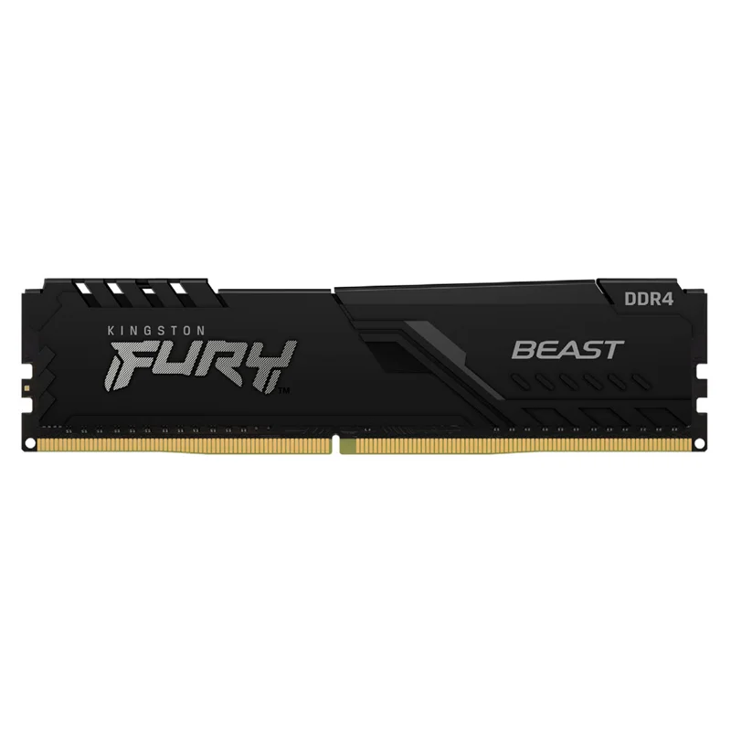 Memoria RAM Kingston Fury Beast, 8GB, DDR4-3200MT/s, PC4-25600, CL16, 1.35V,288-Pines, XMP 2.0