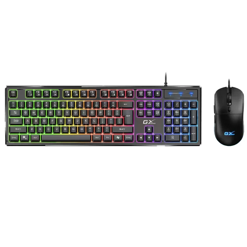 TECLADO gamer + mouse GX SCORPION KM-GX6 AI COPILOT