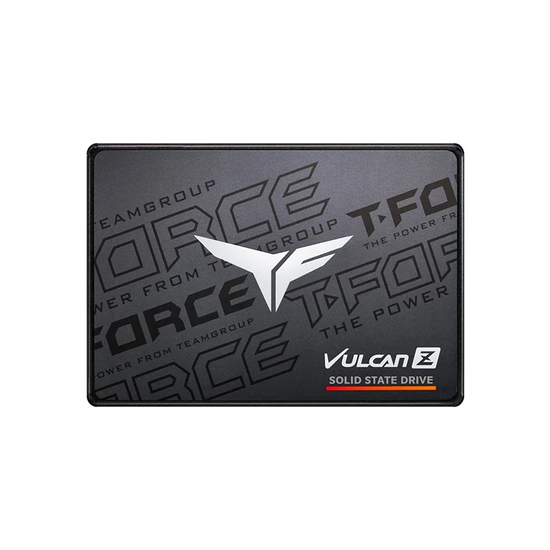 SSD en estado solido T-FORCE VULCAN Z, 2TB, SATA 6Gb/s, 2.5", Negro, DC +5V