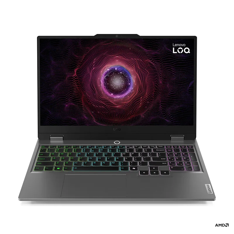 Laptop Lenovo LOQ 15ARP9, AMD Ryzen 5 7235HS 3.2/4.2GHz, Ram 8GB DDR5-4800, SSD 512 GB, 15.6" FHD IPS, GEFORCE RTX 3050 6GB, WINDOWS 11