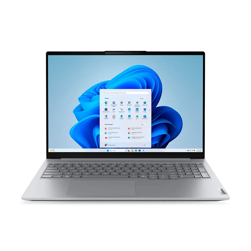 Laptop Lenovo ThinkBook 16 G8 IAL, 16" WUXGA IPS, Core Ultra 7 255H de 5.1GHz, 16GB DDR5-5600