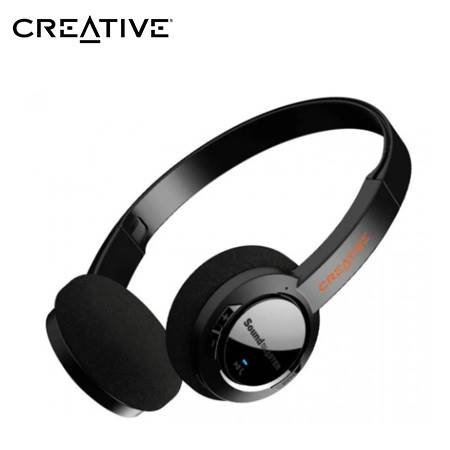 AUDIFONO CON MICROFONO CREATIVE SB JAM V2 BT MULTIPOINT 32MM DUAL MIC LIGERO 84G CARGA USB-C APTX-HD/APTX LL/APTX/SBC BLACK (51EF0950AA000)