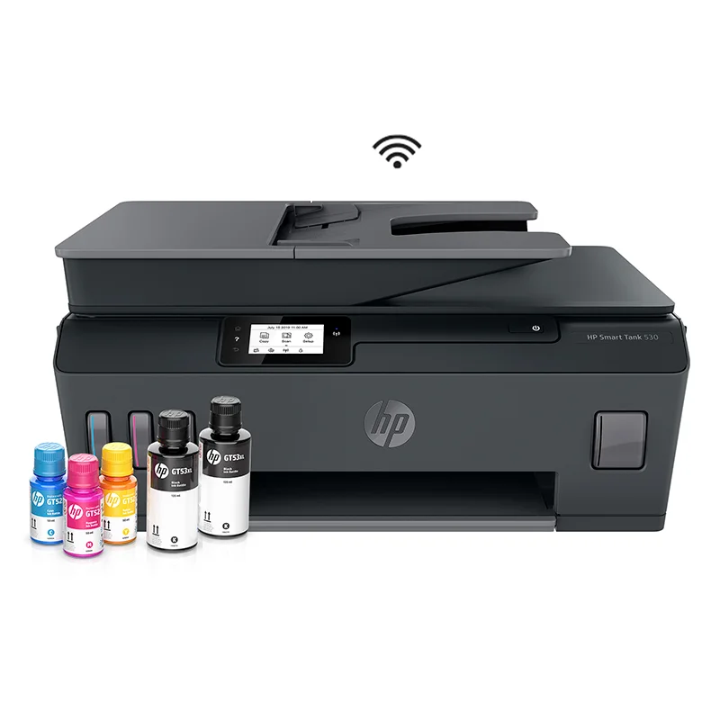 Impresora All in one de tinta HP Smart Tank 530, Imprime/Escanea/Copia/Wi-Fi/BT/USB 2.0