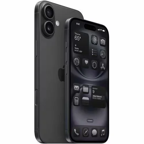 Celular Apple iPhone 16 A3287 128GB - 5G - 15.5cm (6.1") OLED 2556 x 1179 - Hexa-core (6 Core) - 8GB RAM - Negro