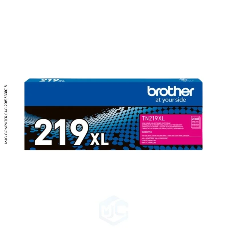 TONER BROTHER TN-219XL MAGENTA P /L3560/ L3760/ L3280 2.3KPG