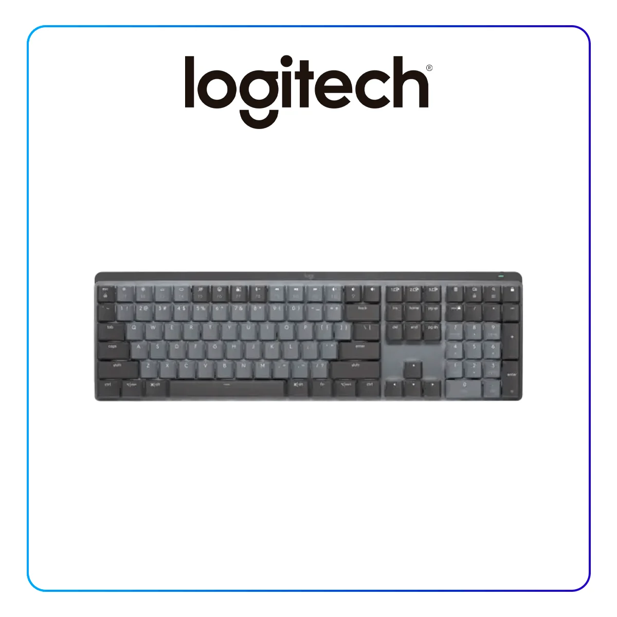 TECLADO LOGITECH MX MECHANICAL WIRELESS/BT ILUMINATED BLACK SP (920-010845)