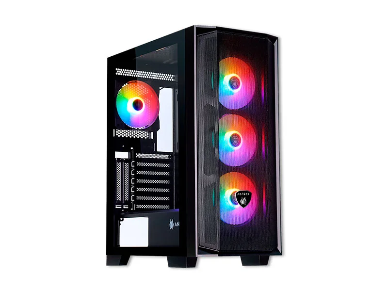 CASE ANTRYX RX-270 USB 3.0 RGB FAN X4 VIDRIO TEMPLADO AC-RX270KFR S/FUENTE