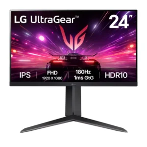Monitor Gamer LG 24" UltraGear Plano FHD IPS (1920x1080) HDMI/DP/HP-OUT